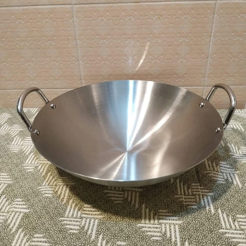30cm Stainless Steel Chines Korai (Majuni free 3 pcs )