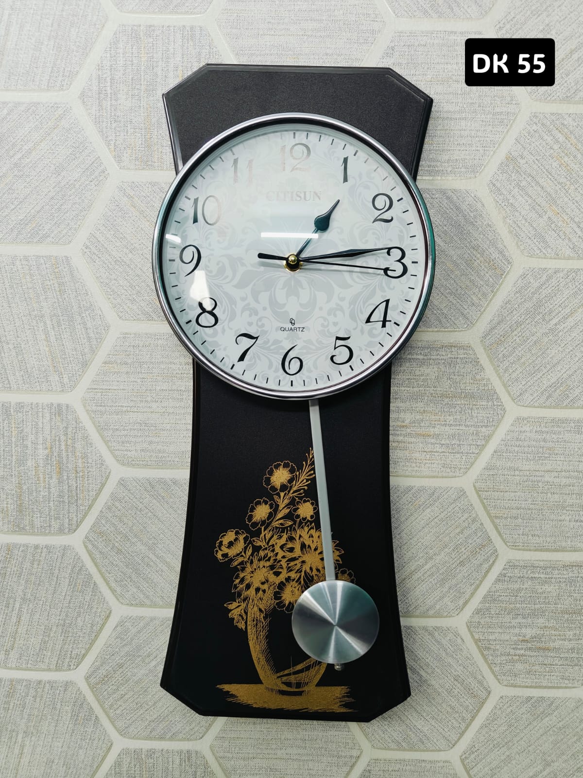 Coffe Mettro Desing CITISUN Pendulum ​Exclusive Wall Clock