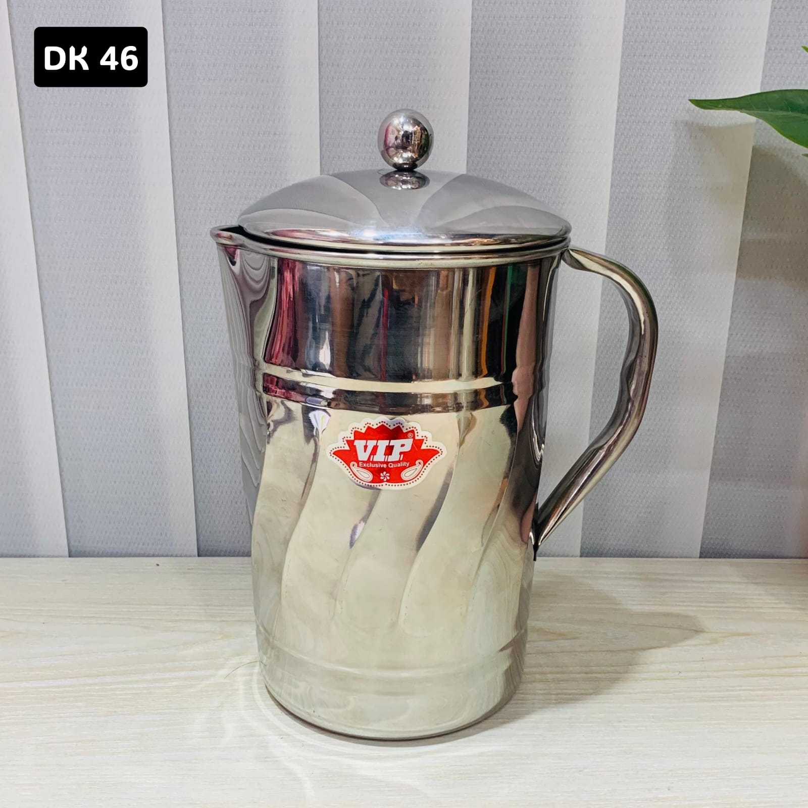 3 litter Jumbo Stainless Steel Laser print Jug dew