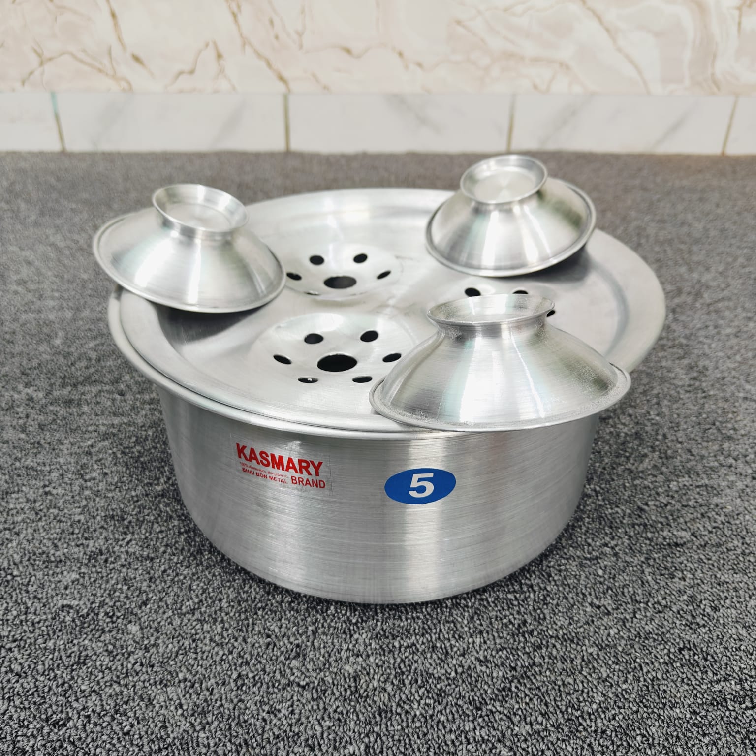 Orginial Alumuniam Vapa Pitha Hari With lid