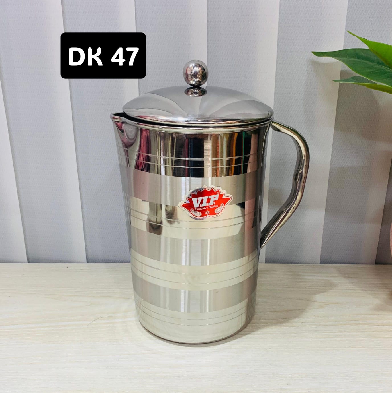 3 litter Jumbo Ring Stainless Steel Laser print Jug dk47